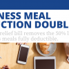 Business Meal Deduction Doubled
