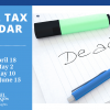 2022 Q2 Tax Calendar: Key Deadlines for Businesses and Other Employers